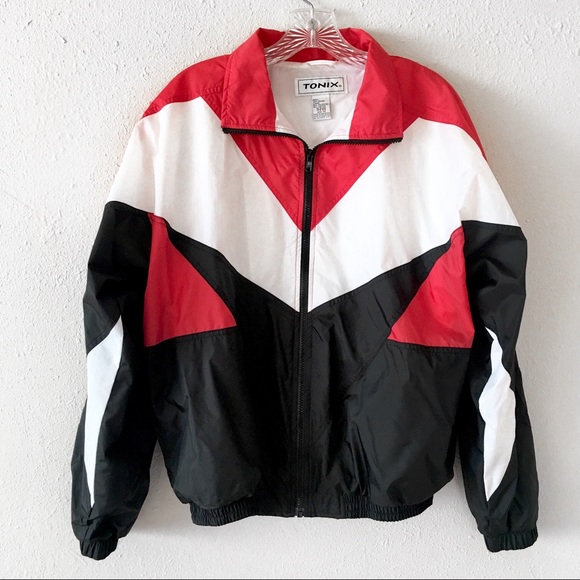 Tonix Jackets & Blazers - LIKE NEW 90s style colorblock Tonix windbreaker